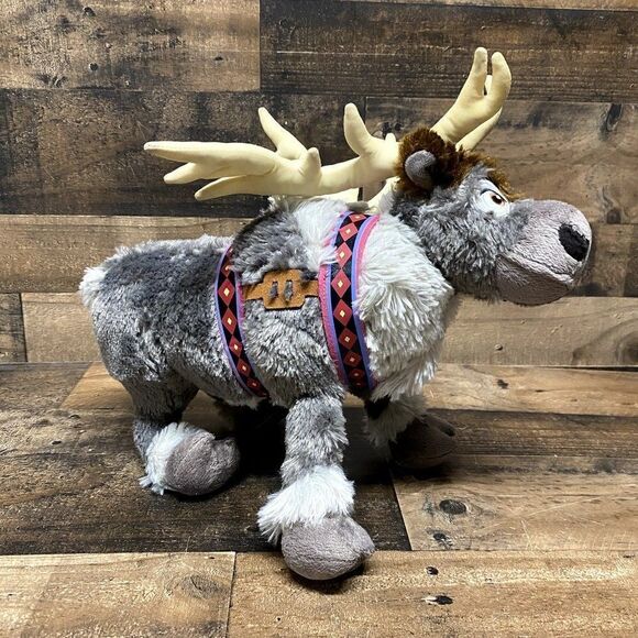 Disney Store Exclusive 16" FROZEN Reindeer Sven Plush Stuffed Animal - Picture 3 of 8